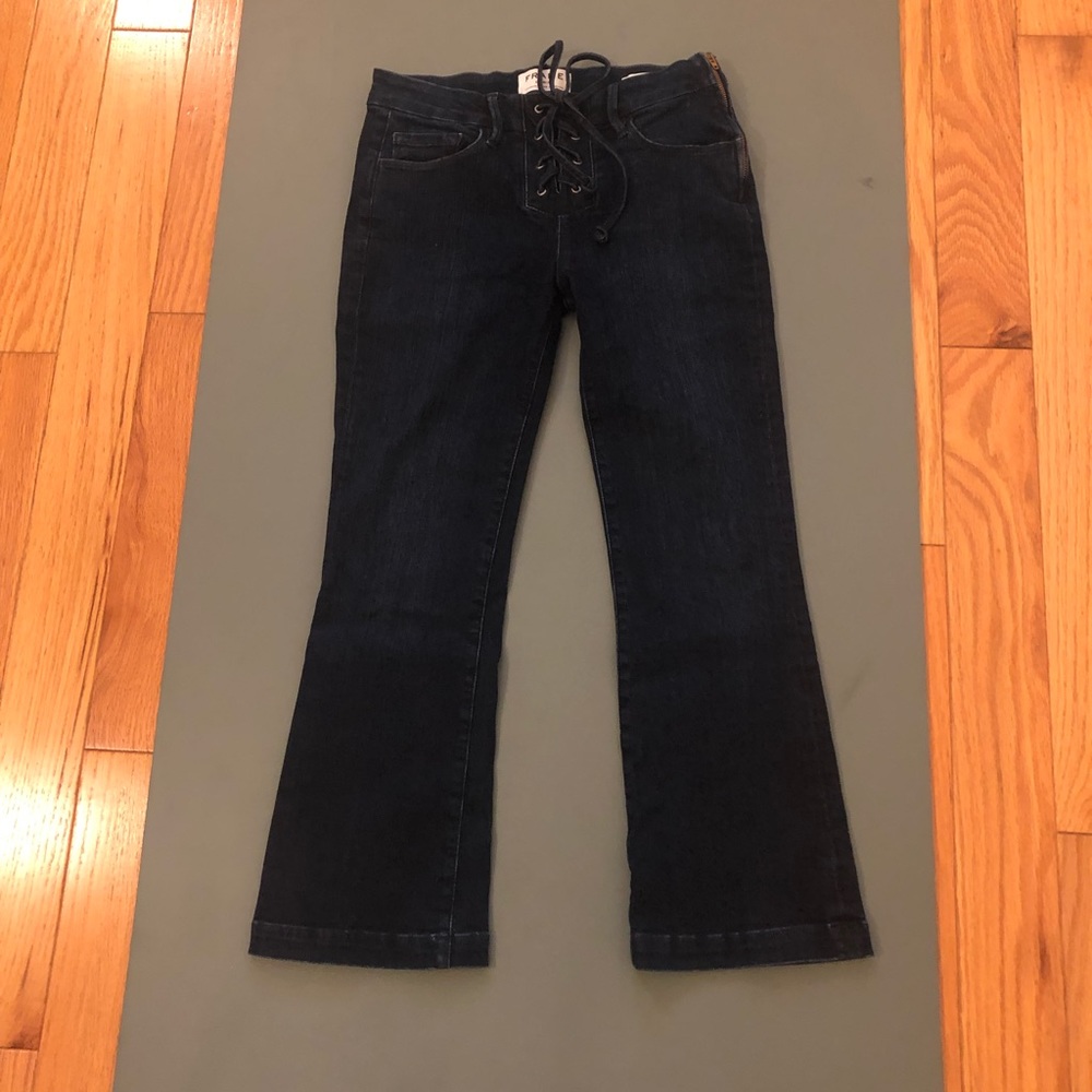 Frame mid waist jeans